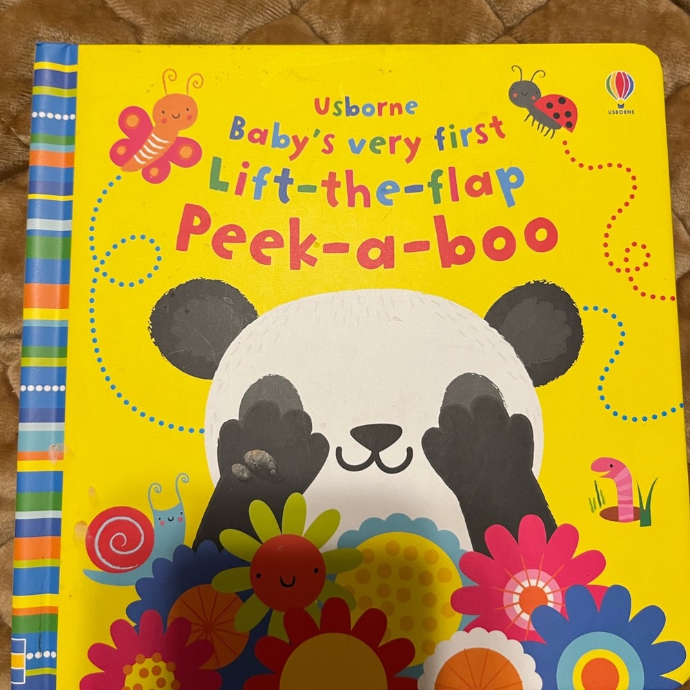 New usborne books peek a boo